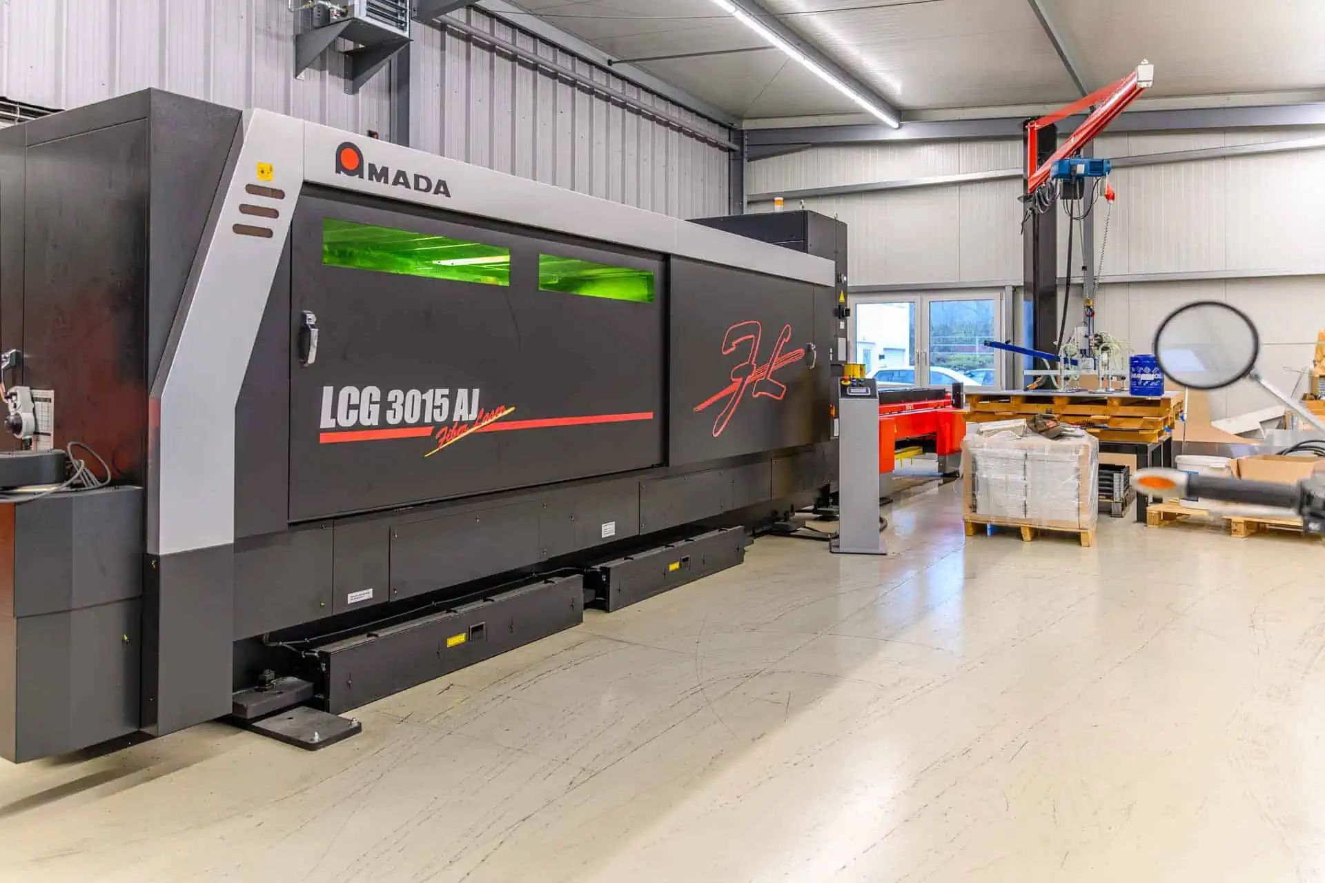 Maschinenpark 2 FS Metallverarbeitung Steisslingen Hegau Laserschneiden KDS 5332 Verbessert RR